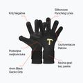 T1TAN Guanti da portiere Rebel 2.0 Black-Out FP nero 3