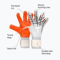 Guanti da portiere T1TAN Beast 3.0 X SERGEJ_GK white/orange/black 2