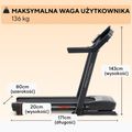 Tapis roulant elettrico ProForm Carbon TL black 6
