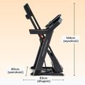 Tapis roulant elettrico ProForm Carbon TL black 7
