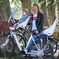 Sella per bicicletta Urban Iki U-213853 bianco/nero 8