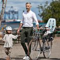 Sella per bicicletta Urban Iki U-213907 blu/blu 10