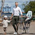 Sella per bicicletta Urban Iki U-214003 blu/blu 11