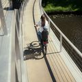Sella per bicicletta Urban Iki U-me Easyfix nero/nero 7