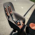 Sella per bicicletta Urban Iki U-me grigio/marrone 4