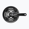 Meccanismo a manovella Shimano FC-TY501 Square 8/7/6 rz 185,5 mm black