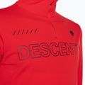Felpa Descente da uomo Descente 1/4 Zip rosso elettrico 3
