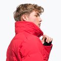 Giacca da sci da uomo Descente Swiss Down rosso elettrico 6