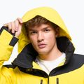 Giacca da sci Descente Mateo da uomo, colore giallo marigold 5