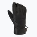 Guanti da sci da uomo Descente Black leather 2