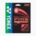 Corda da tennis YONEX Poly Tour Fire Set 12 m rosso