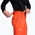 Pantaloni da sci Descente Swiss arancio mandarino da uomo 3