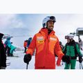 Giacca da sci Descente Swiss mandarin orange da uomo 12