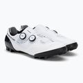Scarpe da ciclismo MTB da uomo Shimano SH-XC902 bianco 4