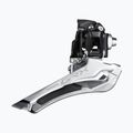 Cambio anteriore bici Shimano FD-RX400 GRX 2x10 Down Swing silver/black
