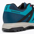 Scarpe da ciclismo con piattaforma da donna Shimano SH-ET500W blu 8