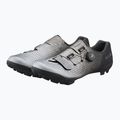 Scarpe da gravel da uomo Shimano SH-RX801 argento 2