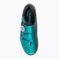 Scarpe da ciclismo MTB da donna Shimano SH-XC502W verde mare 6