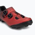 Scarpe da ciclismo MTB da uomo Shimano SH-XC702 rosso 7