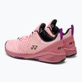 Scarpe da tennis da donna YONEX Sonicage 3 rosa/beige 3