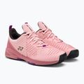 Scarpe da tennis da donna YONEX Sonicage 3 rosa/beige 4