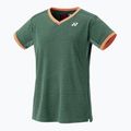 Maglietta da tennis donna YONEX 20758 Roland Garros girocollo oliva