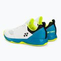 Scarpe da tennis da uomo YONEX Lumio 4 bianco/blu oceano 3