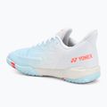 Scarpe da donna YONEX Cascade Drive 2 bianco/blu acqua 3