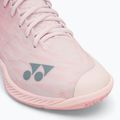 Scarpa da badminton da donna YONEX Aerus Z2 rosa chiaro 7