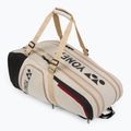 Borsa da tennis YONEX 72629 Gearlogic Racket Bag 9 pcs beige