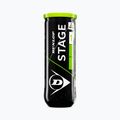 Palline da tennis per bambini Dunlop Stage 1 3 pezzi verde 601338 2