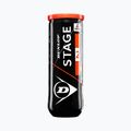 Palline da tennis per bambini Dunlop Stage 2 3 pezzi arancio/giallo 601339 2