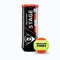 Palline da tennis Dunlop Stage 2 3 pack orange