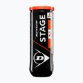 Palline da tennis Dunlop Stage 2 3 pack orange 2