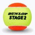 Palline da tennis Dunlop Stage 2 3 pack orange 3