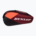 Borsa da tennis Dunlop CX-Club 3 RKT rosso/nero/rosso 2