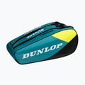 Borsa da tennis Dunlop SX-Club 10Rkt teal/black/yellow 2