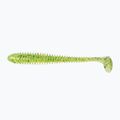 Keitech Swing Impact 8 pezzi chartreuse lime shad esca in gomma