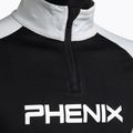 Felpa da uomo Phenix Retro70 1/2 Zip nero 3