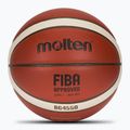 Pallacanestro Molten B7G4550 FIBA marrone taglia 7