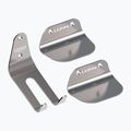 Gancio per pedali Lezyne in acciaio inox Gancio da parete per biciclette in argento