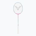 Racchetta da badminton VICTOR DriveX 6SP QM fluorescent rose-red/light blue