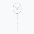Racchetta da badminton VICTOR DriveX 6SP QM fluorescent rose-red/light blue
