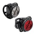 Set di luci per bicicletta Lezyne Zecto Drive USB nero 3