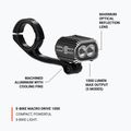 Lezyne E-Bike Macro Drive 1000 luce anteriore per bicicletta nera 5