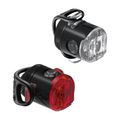 Set di luci per bicicletta Lezyne LED FEMTO Drive RIVE USB nero 6