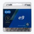 Catena per bicicletta KMC E9 x122 argento