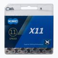 Catena per bicicletta KMC X11 x118 argento/nero