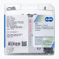 Catena per bicicletta KMC Z8 x114 grigio/argento 2