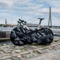 Copriruota per bicicletta VELOSOCK Camo Nero 2